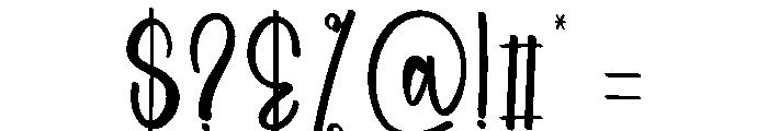 Beach Rebuilds Font OTHER CHARS
