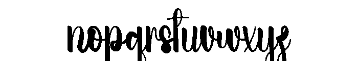 Beach Rebuilds Font LOWERCASE