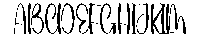 Beach Reginald Font UPPERCASE