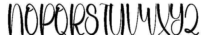 Beach Reginald Font UPPERCASE