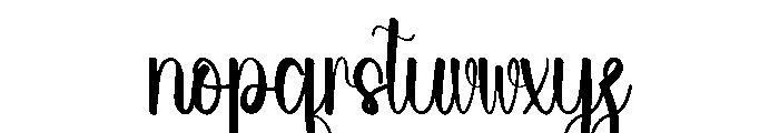 Beach Reginald Font LOWERCASE