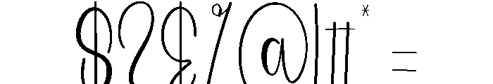 Beach Remimber Font OTHER CHARS