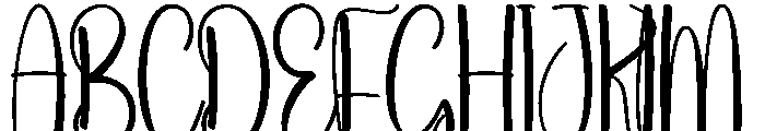 Beach Remimber Font UPPERCASE