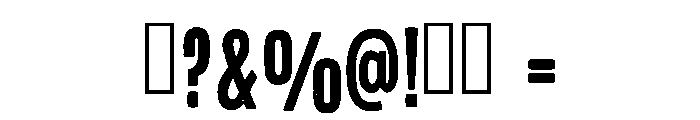 Beach Retro Regular Font OTHER CHARS