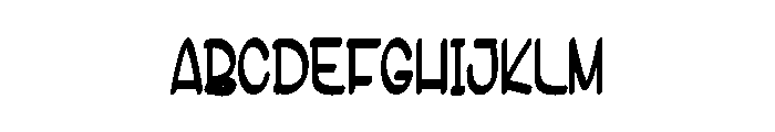 Beach Rochester Font UPPERCASE