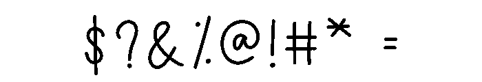 Beach Script Font OTHER CHARS