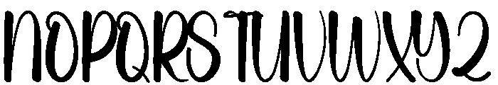 Beach Smartdays Font UPPERCASE