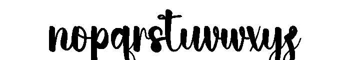 Beach Smartdays Font LOWERCASE