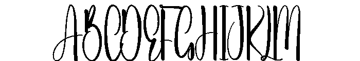 Beach Sorellia Font UPPERCASE