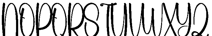 Beach Sparkle Font UPPERCASE