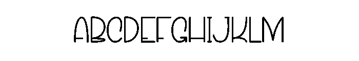 Beach Stylish Font UPPERCASE