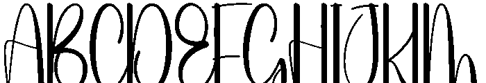 Beach Stylishing Font UPPERCASE
