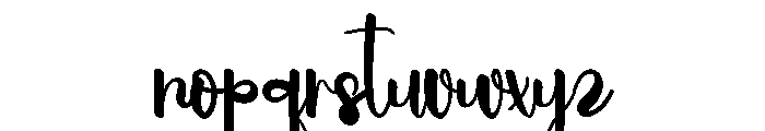 Beach Sufride Font LOWERCASE