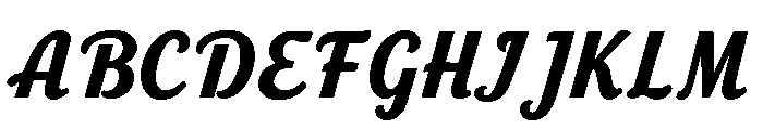 Beach Sunset Regular Font UPPERCASE