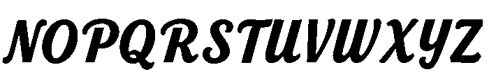 Beach Sunset Regular Font UPPERCASE