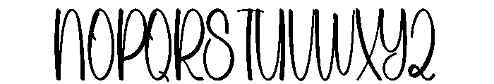 Beach Typhology Font UPPERCASE