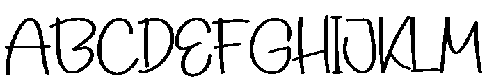 Beach Village Font UPPERCASE