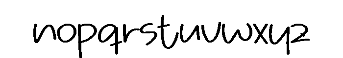 Beach Village Font LOWERCASE