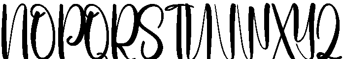 Beach Viputate Font UPPERCASE