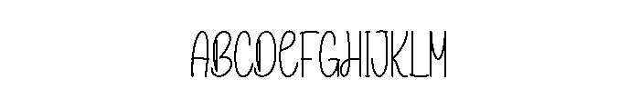 Beach Virland Font UPPERCASE