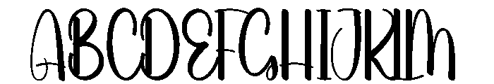 Beach Witches Font UPPERCASE