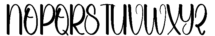 Beach Witches Font UPPERCASE