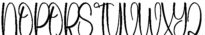 Beach Wonderkid Font UPPERCASE