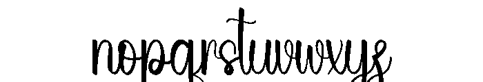 Beach Wonderkid Font LOWERCASE