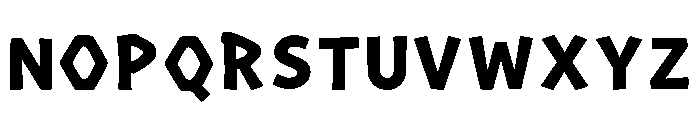Beachcomber Font UPPERCASE