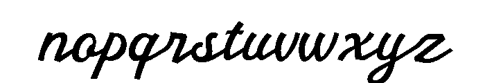 Beacon Revival Script Font LOWERCASE