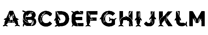 Beals Regular Font UPPERCASE