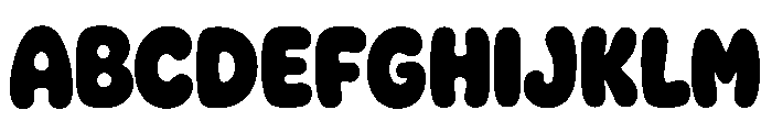 Bean Cake Font UPPERCASE