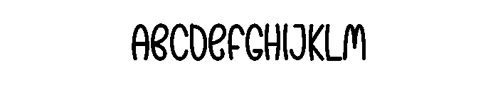 Beanie Font UPPERCASE