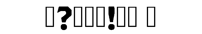 Beans Regular Font OTHER CHARS