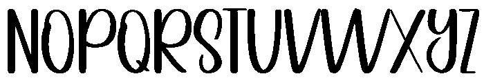 Beans Font UPPERCASE