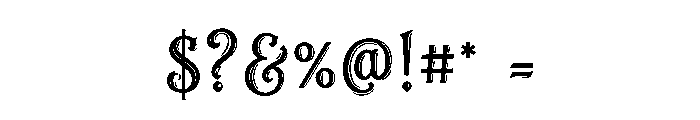 Beardley Font OTHER CHARS