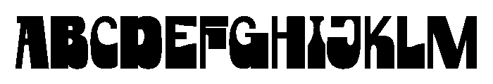 Beardsure Font UPPERCASE