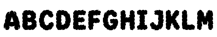 Beas Regular Font UPPERCASE