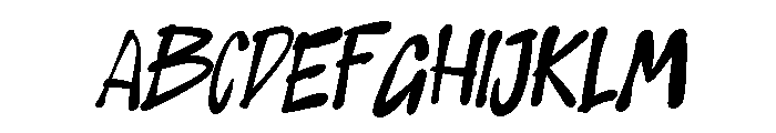Beasstro Slant FONT