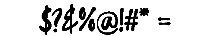 Beasstro Font OTHER CHARS