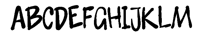 Beasstro Font UPPERCASE