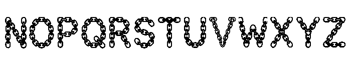 Beast Regular Font UPPERCASE