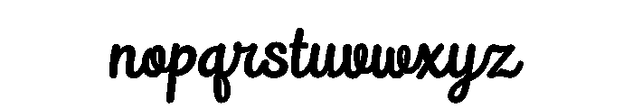 Beastly Halloween Regular Font LOWERCASE
