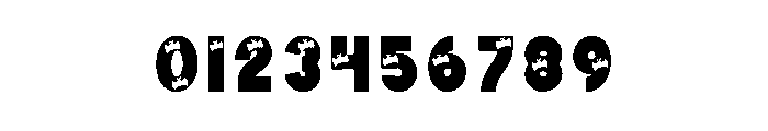 Beastly Halloween Font OTHER CHARS