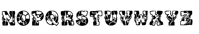 Beata Regular Font LOWERCASE