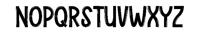 Beatiful Beach Font UPPERCASE