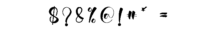 Beatiful Christmas Font OTHER CHARS