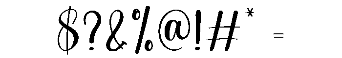 Beating Font OTHER CHARS