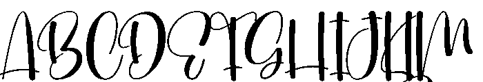 Beating Font UPPERCASE