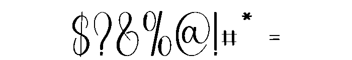 Beautica1 Font OTHER CHARS